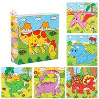 Baby Toys Wooden 3D Puzzle – A Fun & Educational Experience! Dinosaur LKCOMO No977 Store