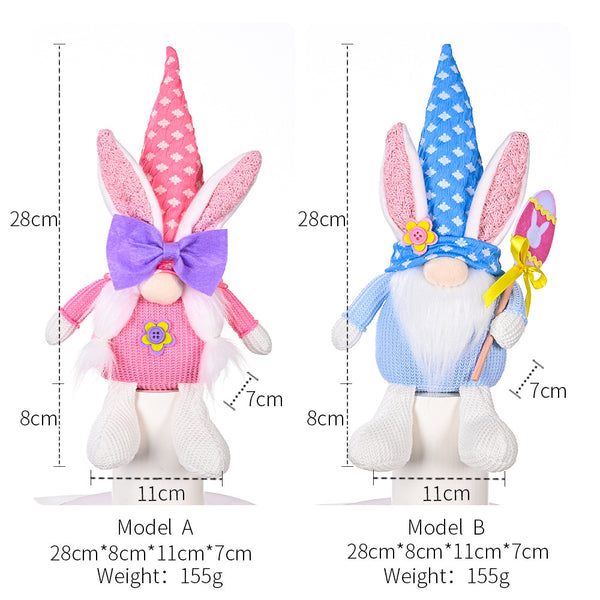 Creative Easter Decoration Bunny Doll Ornament