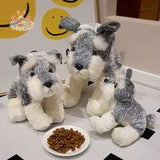 Simulation Cute Husky Dog Plush Toy Stuffed Animal Super High Quality Realistic Dog Toy Kawaii Toys