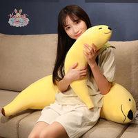 Funny Banana Dog Plush – The Ultimate Kawaii Cuddle Buddy! 55cm Kawaii Toys