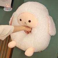 Stuffed Animal Pillow Cartoon Round Ball Sheep Plush Toy Lovely Birthyday Gift Kawaii Toys