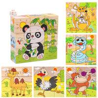 Baby Toys Wooden 3D Puzzle – A Fun & Educational Experience! Animal Panda LKCOMO No977 Store