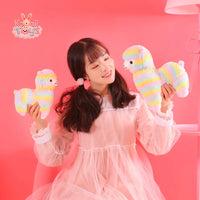 Rainbow Alpaca Plush Toy Japanese Soft Plush Alpacasso Stuffed Toy Kawaii Toys