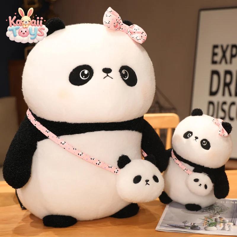 Fatty Round Panda Plush Pillow – The Cutest Cuddle Buddy