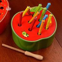 Baby Toys Wooden Catching Worms Game – Fun and Educational Play LKCOMO No977 Store