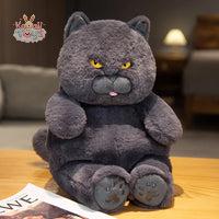 Kawaii Soft Plush British Shorthair Stuffed Animal Cat Toys Kawaii Toys