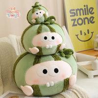 Creative Melon Plush Toy - Soft Stuffed Fruit Bag Doll Kawaii Toys