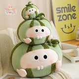 Creative Melon Plush Toy - Soft Stuffed Fruit Bag Doll Kawaii Toys