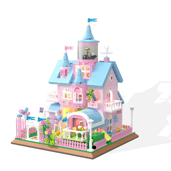 Pink Castle Building Block Set – A Fairytale Dream Come True