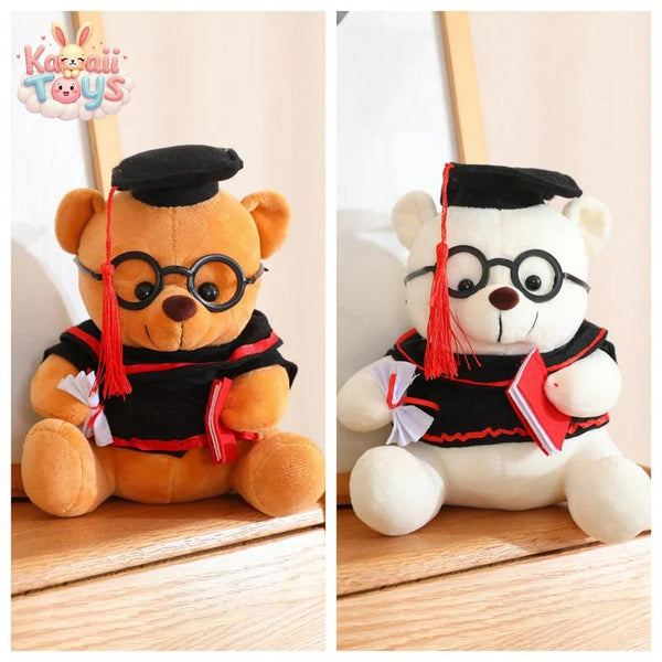 The Fluffy Dr. Bear Plush That Brings Warmth Smiles