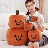 Orange Halloween Pumpkin Plush Toy Kawaii Toys