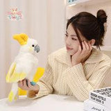 Lifelike Plush Toys Parrot – A Splash of Color & Softness! Kawaii Toys