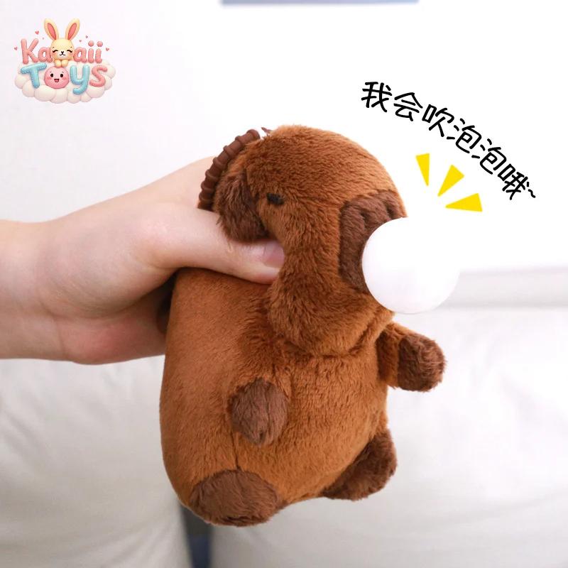 Capybara Plush Keychain – The Cutest Pocket-Sized Companion!