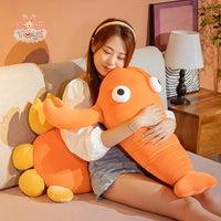 Cartoon Big Eyes Crab & Lobster Plush Toys Underwater Animal Cute Plushie Kawaii Toys