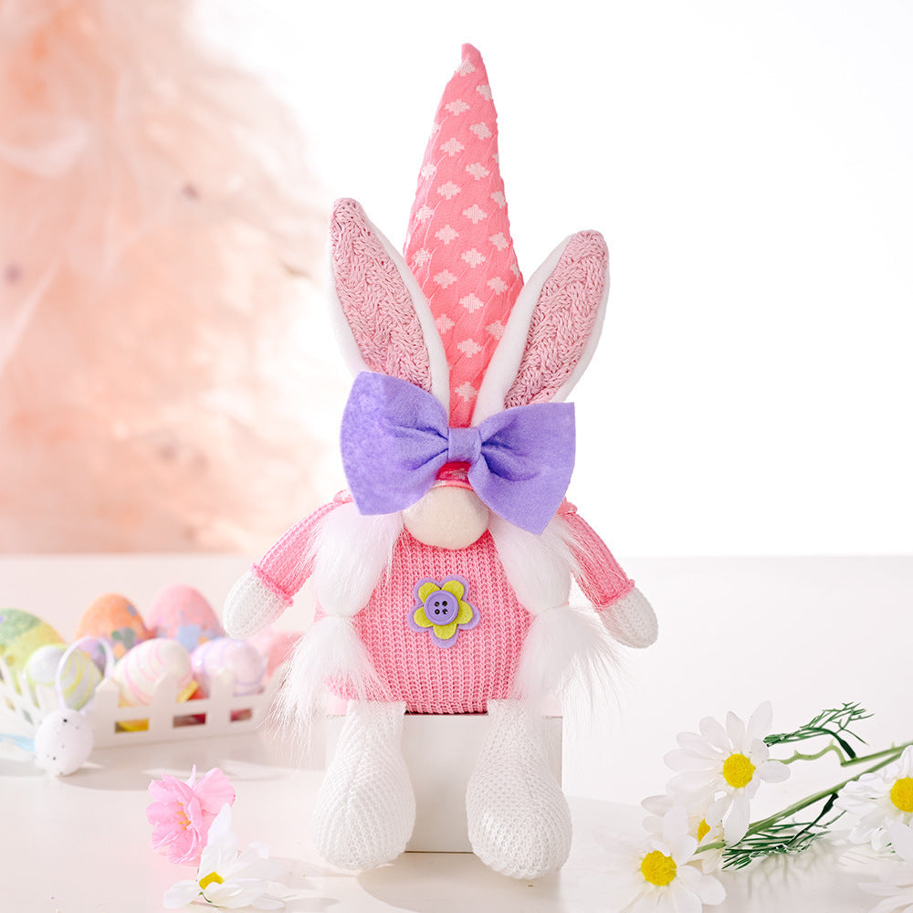 Creative Easter Decoration Bunny Doll Ornament