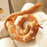 Real Life Corn Snake Plush Toy – The Ultimate Plush Companion Kawaii Toys