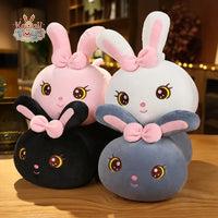 Cartoon Rabbit Pillow Plush Toy Kawaii Stuffed Soft Sleeping Cushion Kawaii Toys