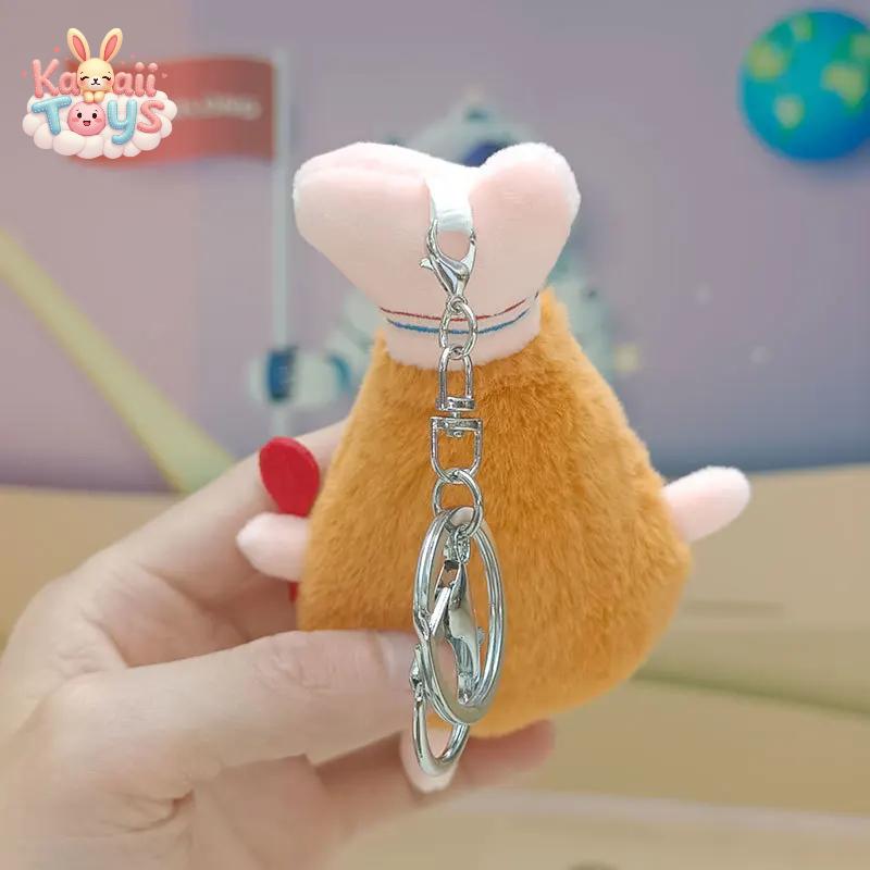 Kawaii Food Plush Keychain – A Bite-Sized Delight!