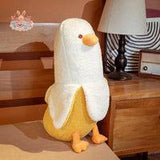 Creative Banana Duck Plush Toy – Your Adorable Cuddle Companion WHITE Kawaii Toys