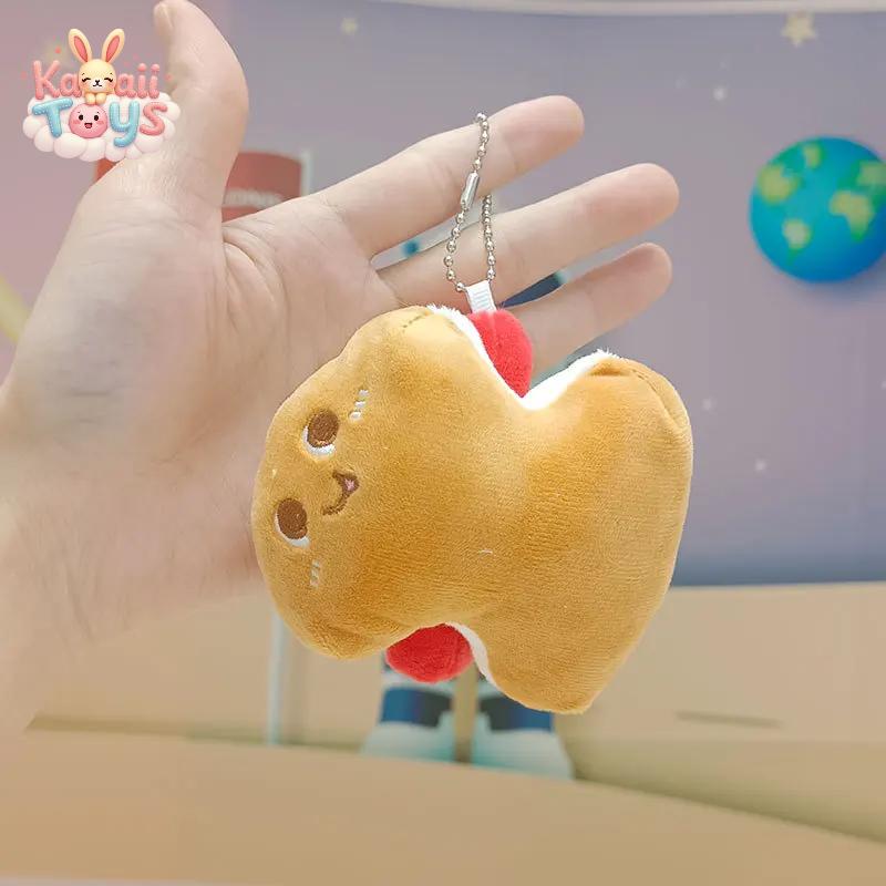 Kawaii Food Plush Keychain – A Bite-Sized Delight!