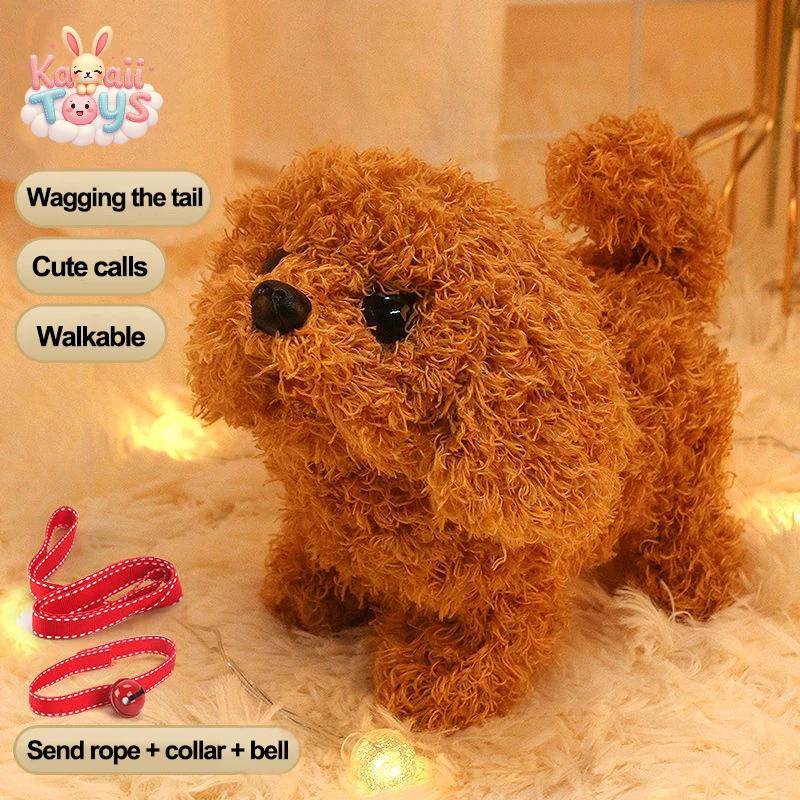 Realistic Plush Simulation Cute Dog Toy Chai Gou LKCOMO No977 Store