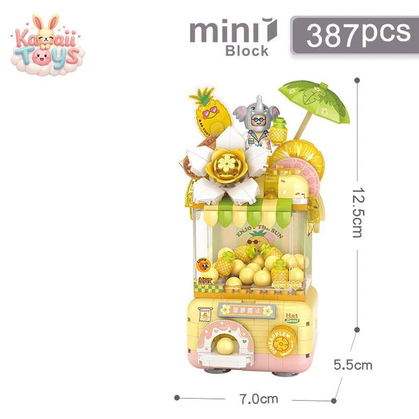 Idea Small UFO Catcher Mini Block Gashapon Machine