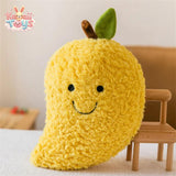 Cartoon Soft Cute Pear Peach Banana Strawberry Plush Toys Yellow Mango LKCOMO No977 Store