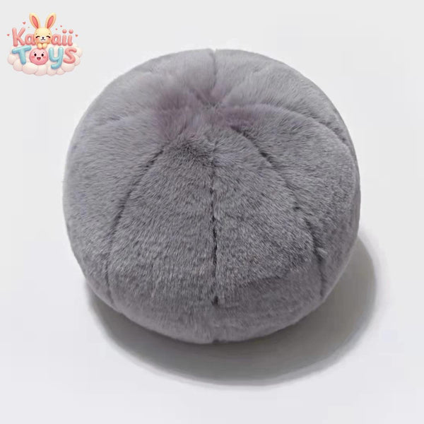 Nordic Plush Ball Pillow – Soft Cozy Home Decor 28cm gray Doraemo n Store