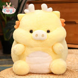 New Kawaii Pig & Dinosaur Plush Toy Stuffed Soft Animal Doll Throw Pillow Cushion Funny Birthday Xmas Gift for Friends 30cm yellow Doraemo n Store