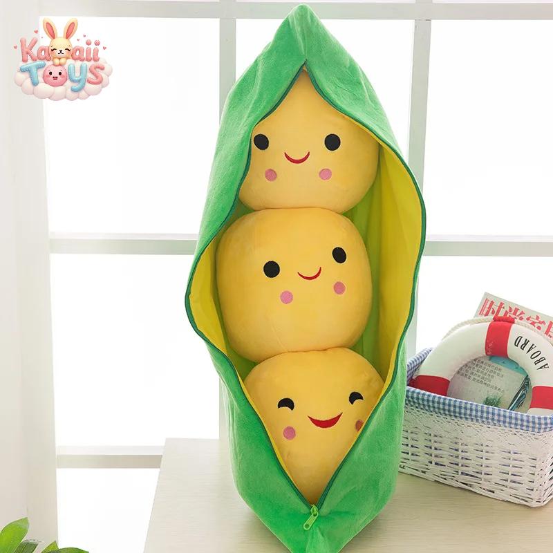 Pea Pod Plush Toy – A Snuggly Delight for All Ages LKCOMO No977 Store