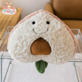 Cartoon Soft Cute Pear Peach Banana Strawberry Plush Toys White Durian LKCOMO No977 Store