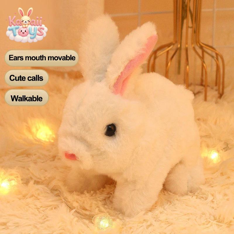 Realistic Plush Simulation Cute Dog Toy rabbit LKCOMO No977 Store