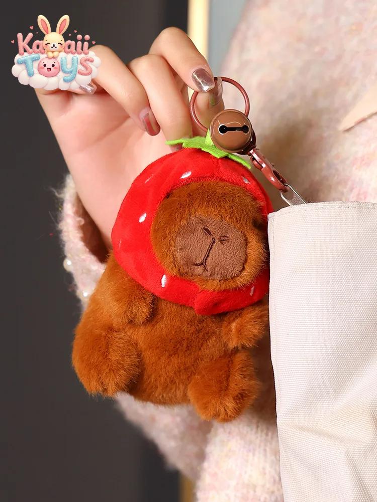 Capybara Plush Keychain – The Cutest Pocket-Sized Companion!