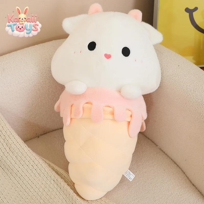 Ice Cream Plush Pillow – A Sweet and Cozy Treat