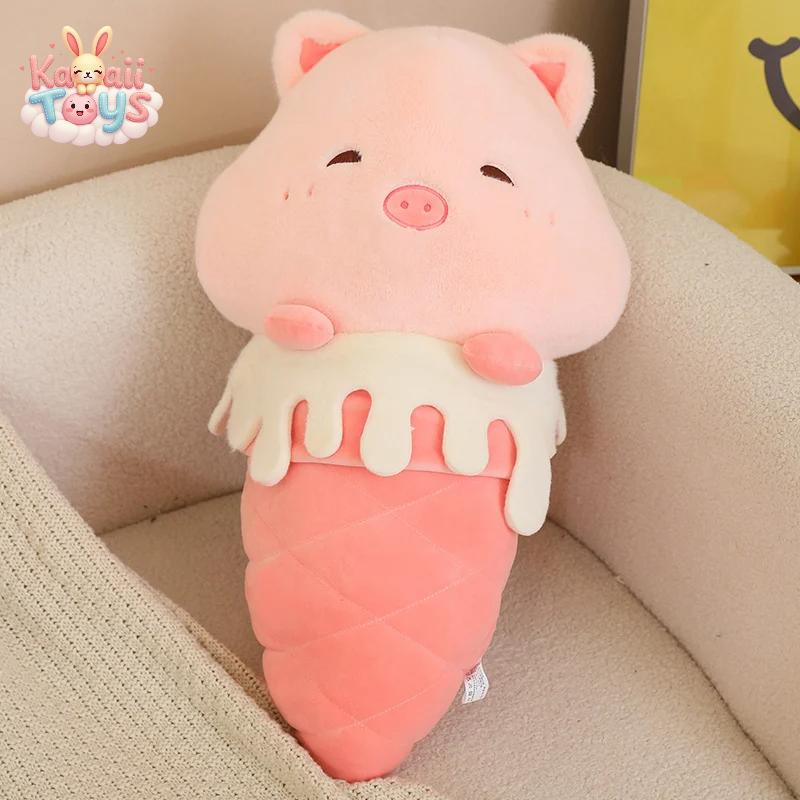 Ice Cream Plush Pillow – A Sweet and Cozy Treat