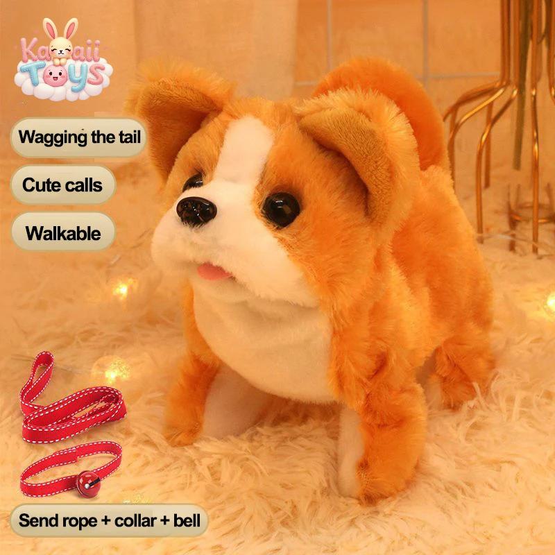 Realistic Plush Simulation Cute Dog Toy Teddy dog LKCOMO No977 Store