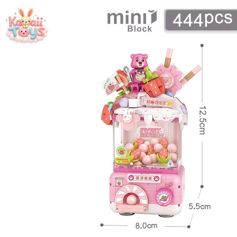 Idea Small UFO Catcher Mini Block Gashapon Machine