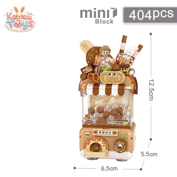 Idea Small UFO Catcher Mini Block Gashapon Machine