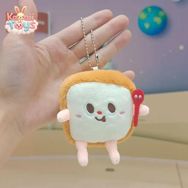 Kawaii Food Plush Keychain – A Bite-Sized Delight!