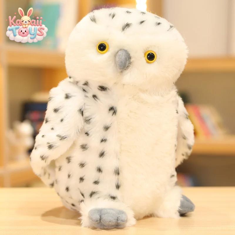 Owl Plush – A Majestic Snowy Companion 1 Kawaii Toys