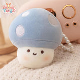 Colorful Mushroom Plush – A Tiny Burst of Joy 10cm SKY BLUE PUNIDAMAN Qmore Store