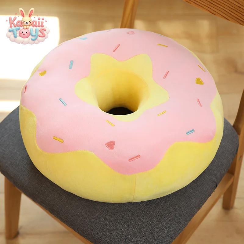 Donut Plush Pillow – A Sweet Treat for Ultimate Comfort!