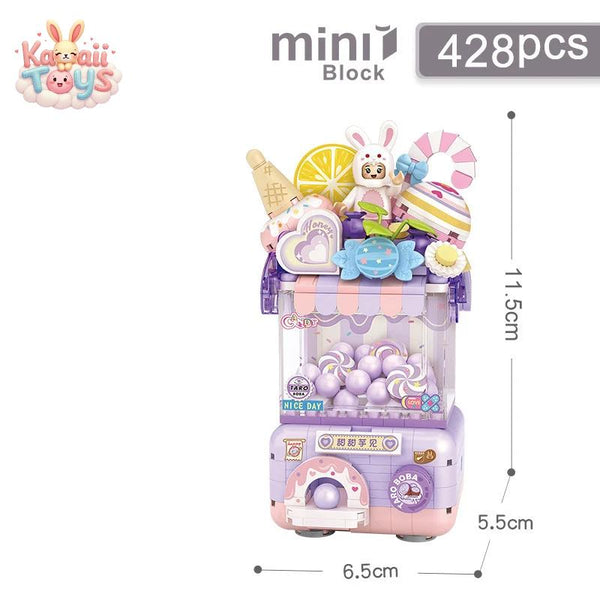 Idea Small UFO Catcher Mini Block Gashapon Machine