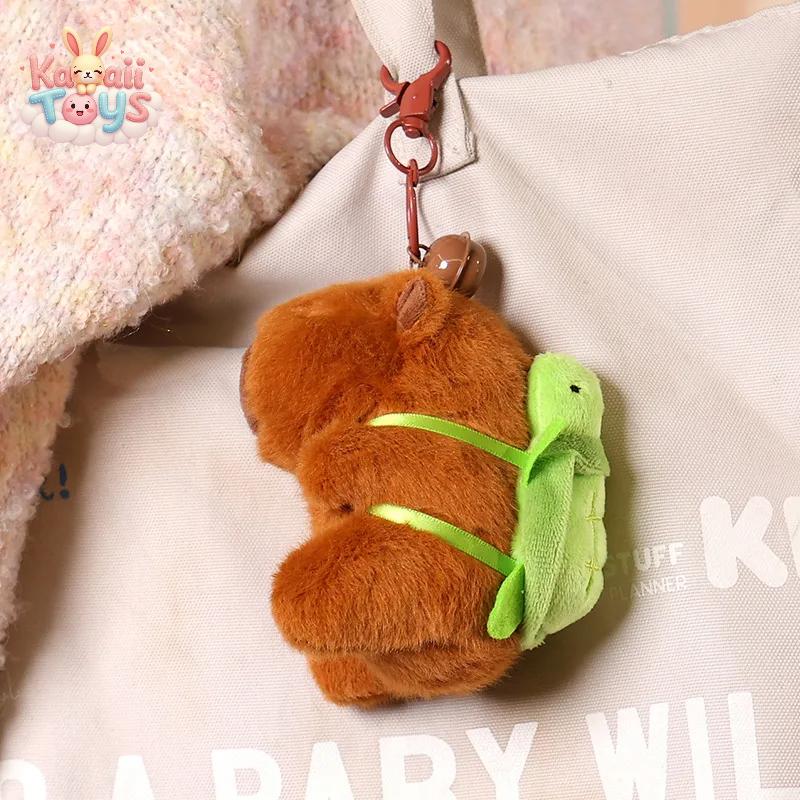 Capybara Plush Keychain – The Cutest Pocket-Sized Companion!