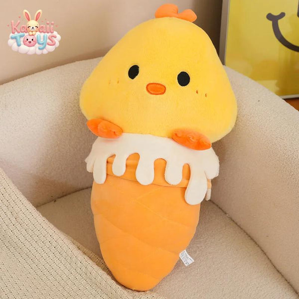 Ice Cream Plush Pillow – A Sweet and Cozy Treat