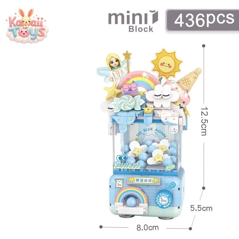 Idea Small UFO Catcher Mini Block Gashapon Machine