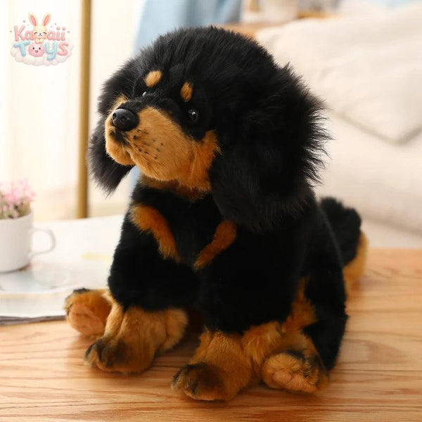 French Bulldog Puppy Stuffed Wolf Dog Tibetan Mastiff Plush Toy Cute Simulation Pets 3 33-38cm Kawaii Toys