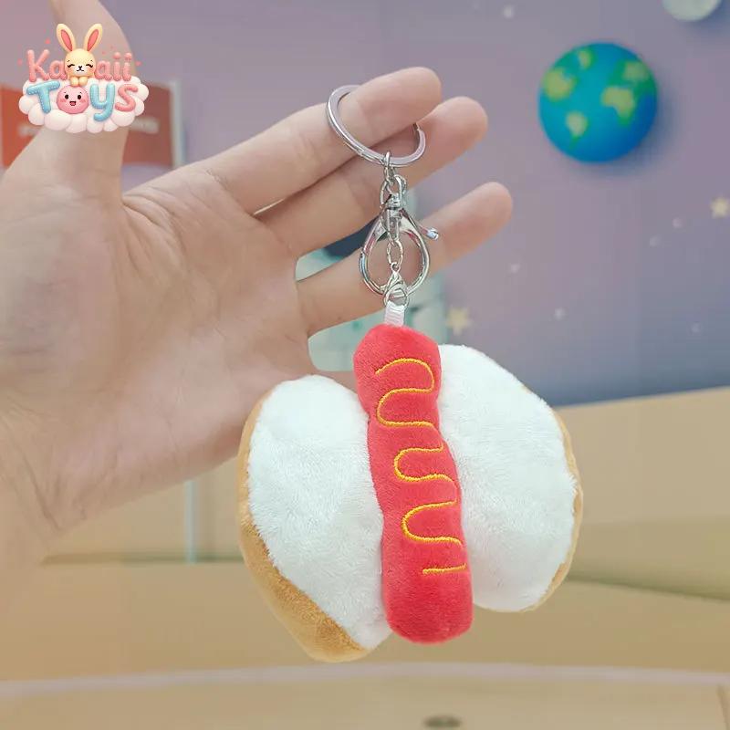 Kawaii Food Plush Keychain – A Bite-Sized Delight!