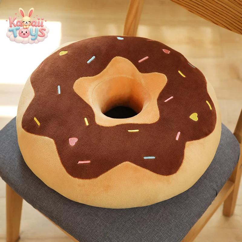 Donut Plush Pillow – A Sweet Treat for Ultimate Comfort!