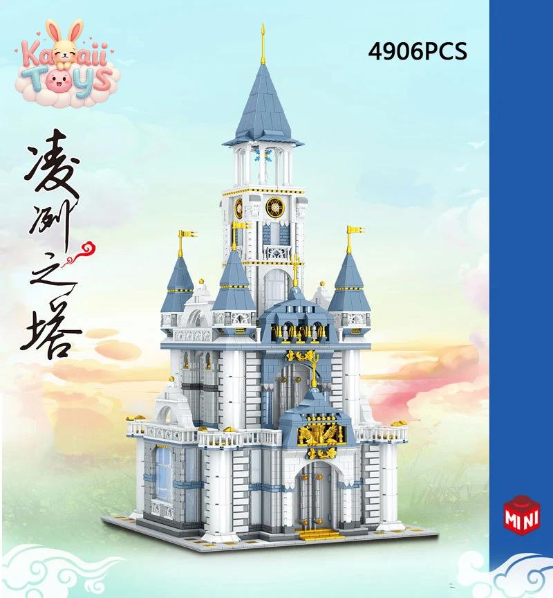 Mini Architecture Block Set – Tower, Temple & Church